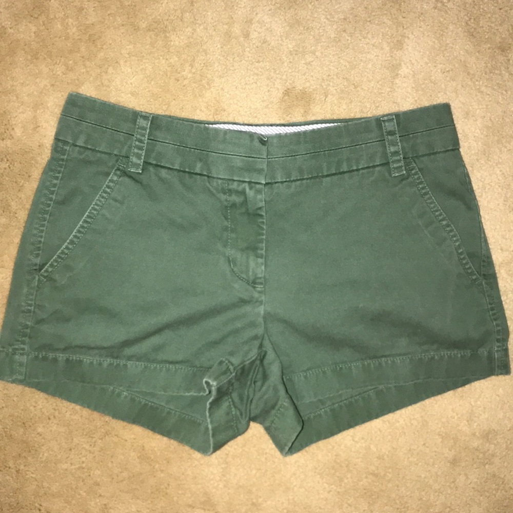J Crew chino shorts size 0